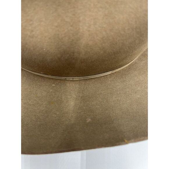 Vintage RESISTOL 2X Double X PECOS Cowboy Hat Brown Size 7 Review All Photos - Picture 15 of 16